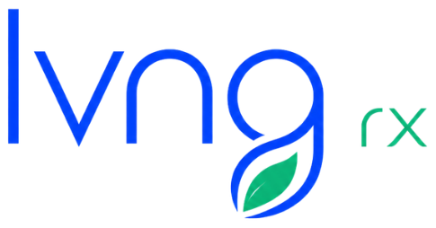 LVNG RX logo